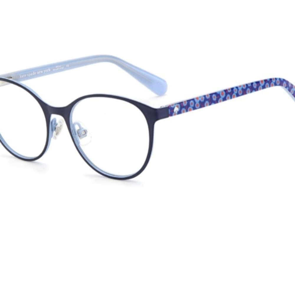 Kate Spade Blue Floral Glasses